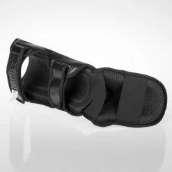 Fighter Shinguards Thai Ergo - Black/grey, FSG-004BG 11 Fighter Shinguards Thai Ergo - Black/grey, FSG-004BG