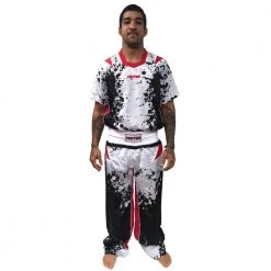 TopTen OFFERS Top Ten Energy Fighter Uniform - White/black/red, 1682-WBR