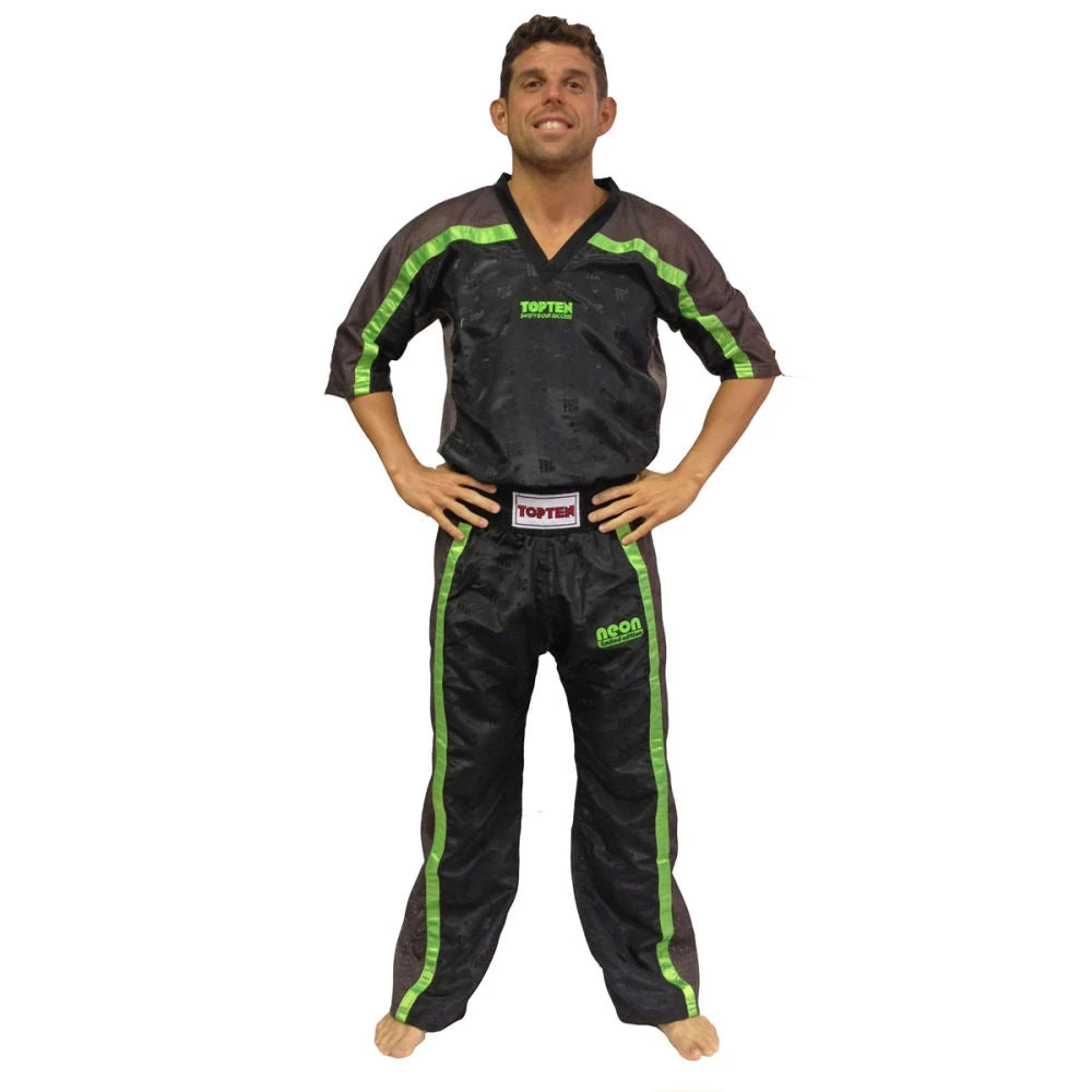 TopTen OFFERS Fight TOP TEN Uniform Mesh - Black/grey/neon Green, 1605-51N 3 TopTen OFFERS Fight TOP TEN Uniform Mesh - Black/grey/neon Green, 1605-51N