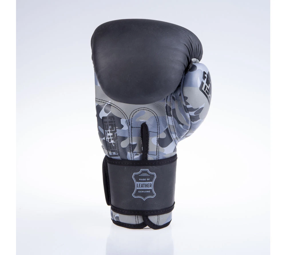 Fighter SPLIT Boxing Gloves - Black/camo, FBG-001BBL 6 Fighter SPLIT Boxing Gloves - Black/camo, FBG-001BBL
