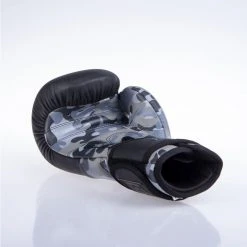 Fighter SPLIT Boxing Gloves - Black/camo, FBG-001BBL 18 Fighter SPLIT Boxing Gloves - Black/camo, FBG-001BBL