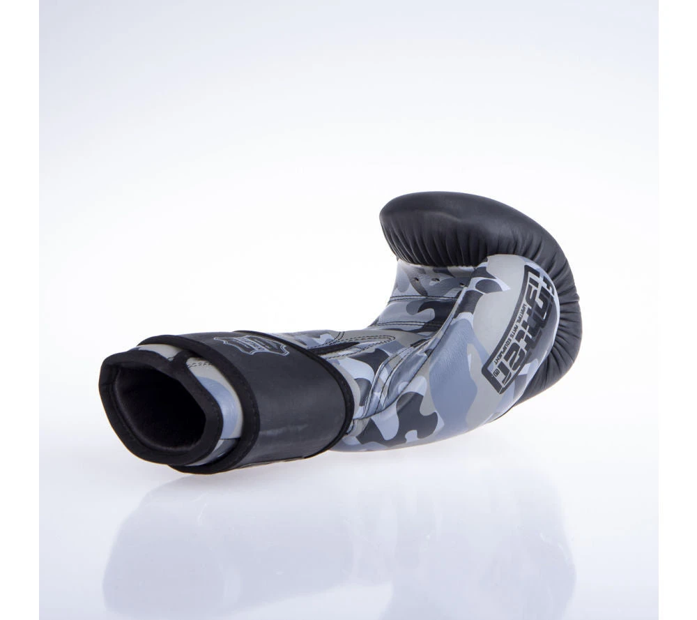 Fighter SPLIT Boxing Gloves - Black/camo, FBG-001BBL 10 Fighter SPLIT Boxing Gloves - Black/camo, FBG-001BBL