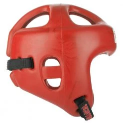 TopTen Red Competition Fight Head Guard - Red, 1061-R