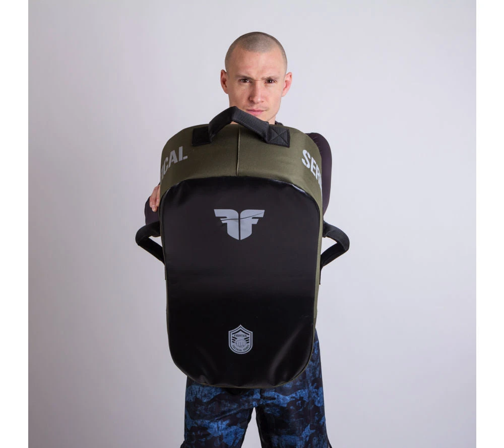 Fighter Kicking Shield - MULTI GRIP - TACTICAL SERIES - Green 13 Fighter Kicking Shield - MULTI GRIP - TACTICAL SERIES - Green