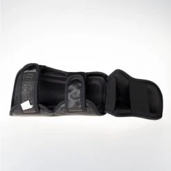 Fighter Shinguards Thai Ergo - Black, FSG-004BR 12 Fighter Shinguards Thai Ergo - Black, FSG-004BR