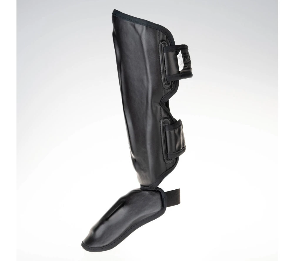 Fighter Shinguards Thai Ergo - Black, FSG-004BR 9 Fighter Shinguards Thai Ergo - Black, FSG-004BR