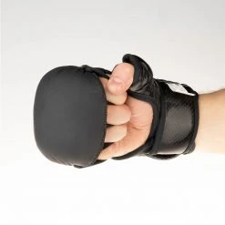 Fighter Training MMA Gloves - Black Logo, FMG-001
