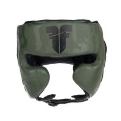 Headguard Fighter Sparring Pro - Khaki/camo PROTECTION