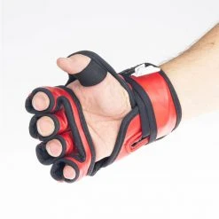 MMA Gloves Fighter Competition - Red/camo
