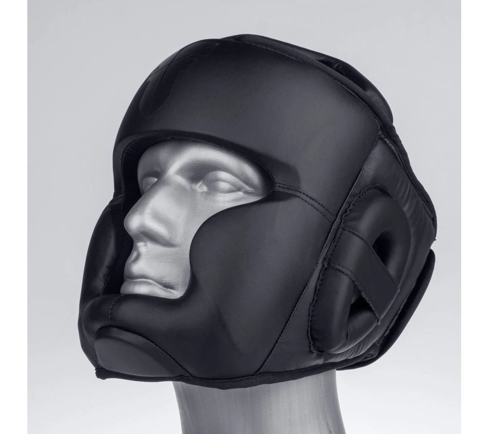 Headguard Fighter Sparring - Black PROTECTION 6 Headguard Fighter Sparring - Black PROTECTION