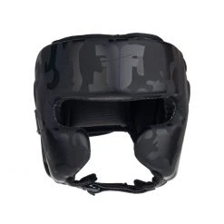 PROTECTION Headguard Fighter Sparring Pro - Black/camo