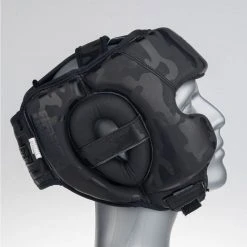 PROTECTION Headguard Fighter Sparring Pro - Black/camo