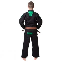 The Fighter SERPENT Ripstop BJJ Gi Uniform - Black, BJJBL-03
