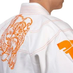 Fighter BJJ Gi Koi Uniform - White, BJJW-02 OFFERS 8 Fighter BJJ Gi Koi Uniform - White, BJJW-02 OFFERS