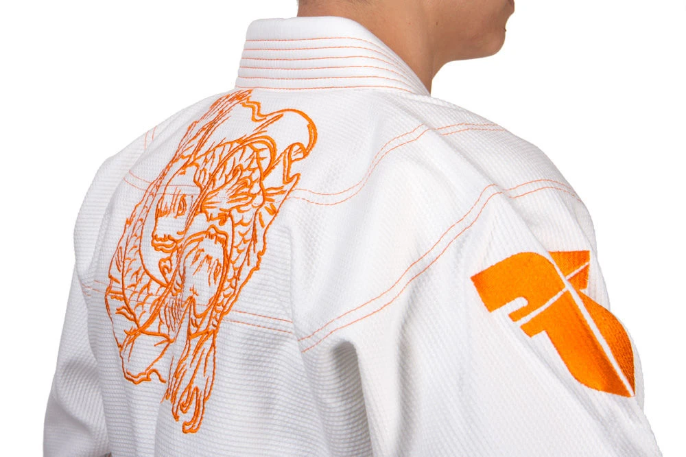 Fighter BJJ Gi Koi Uniform - White, BJJW-02 OFFERS 5 Fighter BJJ Gi Koi Uniform - White, BJJW-02 OFFERS