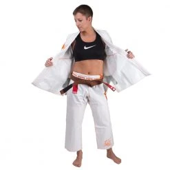 Fighter BJJ Gi Koi Uniform - White, BJJW-02 OFFERS 9 Fighter BJJ Gi Koi Uniform - White, BJJW-02 OFFERS