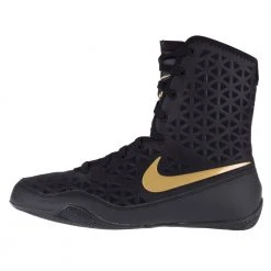 Deals Fighters Inc Store 12 FOOTWEAR Nike KO Boxing Shoes - Black/gold, 839421-001