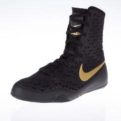 FOOTWEAR Nike KO Boxing Shoes - Black/gold, 839421-001