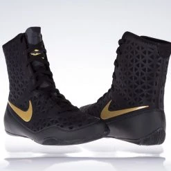 FOOTWEAR Nike KO Boxing Shoes - Black/gold, 839421-001