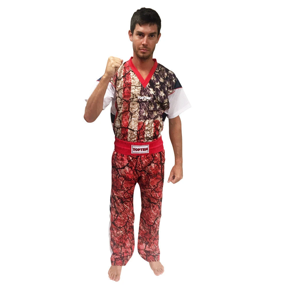 TopTen Top Ten Energy USA Uniform - Red/white, 1608-USA-R OFFERS 3 TopTen Top Ten Energy USA Uniform - Red/white, 1608-USA-R OFFERS