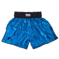 APPAREL Fighter Thai Shorts Bangkok Plain - Blue/black, FP03