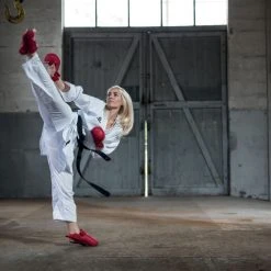 Hayashi WKF Foot And Shin Protection - Blue, 343-6