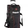 Hayashi - Trolley - Deluxe Wheeled Travel Black/Red Bag, 8007-94 TRAINING
