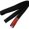 Hayashi Satin Black Belt, 0571-9 Uniforms & Gi