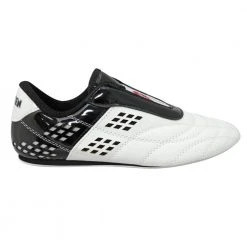 TopTen BUDO Laceless Black & White Lightweight Vented Martial Arts Shoes, 543-9 FOOTWEAR