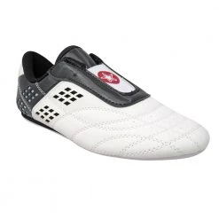 TopTen BUDO Laceless Black & White Lightweight Vented Martial Arts Shoes, 543-9 FOOTWEAR