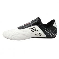TopTen BUDO Laceless Black & White Lightweight Vented Martial Arts Shoes, 543-9 FOOTWEAR