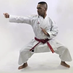 Uniforms & Gi Hayashi WKF Karate-Gi KATAMORI - Red Embroidery, 0295-4