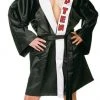 TopTen Top Ten Boxing Robe - Black/white, 1919-9