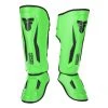 PROTECTION Fighter Shinguards Thai Ergo - Green/black, FSG-004GNB 2 PROTECTION Fighter Shinguards Thai Ergo - Green/black, FSG-004GNB