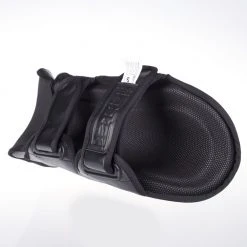 Fighter Shinguards Thai Ergo - Black/red, FSG-004BR
