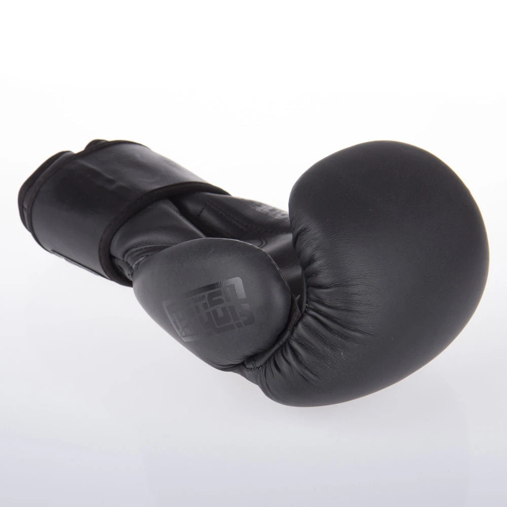 Fighter SIAM Boxing Gloves - Black, FBG-001B 10 Fighter SIAM Boxing Gloves - Black, FBG-001B