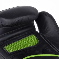 Fighter Safety Bag Gloves - Black/green, FBG-005
