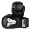 PU Basic Fighter Gloves - Black, 1376APUBLK