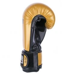 PU Basic Fighter Gloves - Gold/black, 1376APUGL
