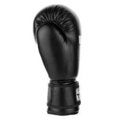 PU Basic Fighter Gloves - Black, 1376APUBLK
