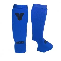 Cloth Fighter Competition Shin Instep Guard - Blue, FSG-003BL PROTECTION