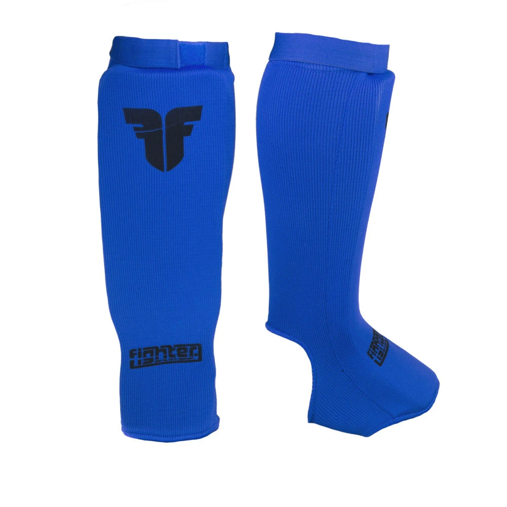Cloth Fighter Competition Shin Instep Guard - Blue, FSG-003BL PROTECTION 3 Cloth Fighter Competition Shin Instep Guard - Blue, FSG-003BL PROTECTION