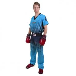 TopTen UNIFORMS TOP TEN Graphic Uniform - Blue/navy Blue, 16831-BLBL