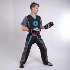 TopTen UNIFORMS TOP TEN Big Star Uniform - Black/blue, 16832-BLB