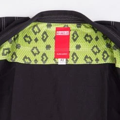 Fighter BJJ Gi Pearl Weave Uniform - Black, BJJBL-09 UNIFORMS