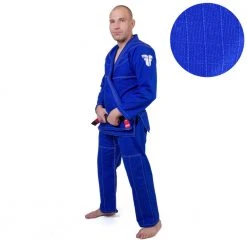 UNIFORMS Fighter BJJ Gi Ripstop Uniform - Blue, BJJBLU-04
