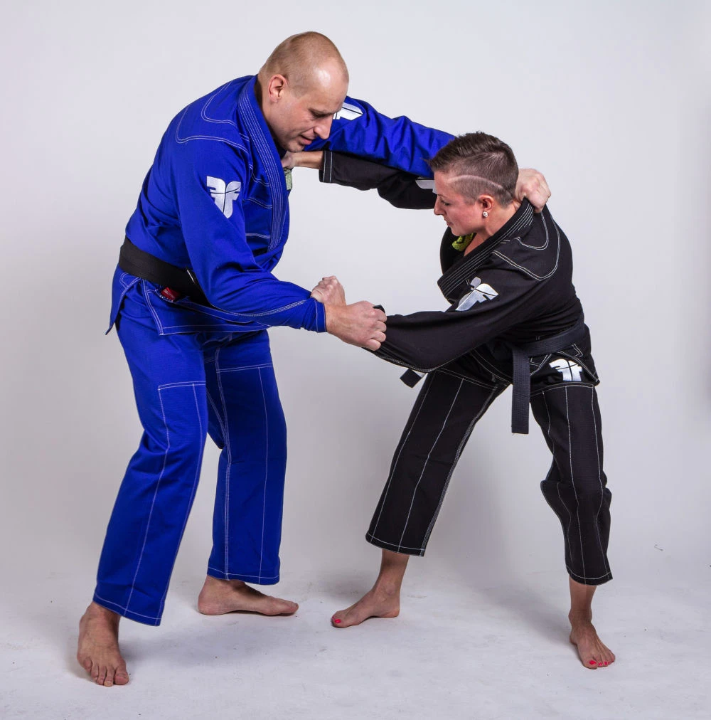 UNIFORMS Fighter BJJ Gi Ripstop Uniform - Blue, BJJBLU-04 5 UNIFORMS Fighter BJJ Gi Ripstop Uniform - Blue, BJJBLU-04