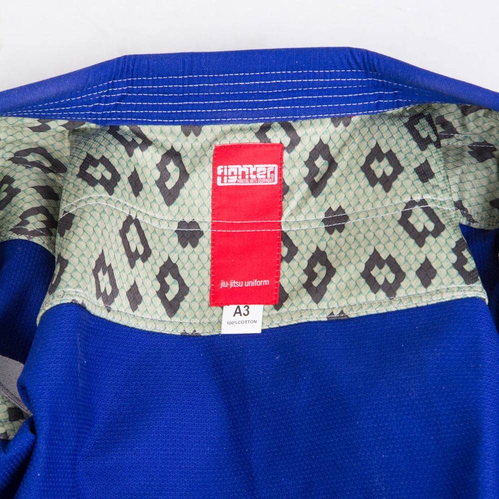 UNIFORMS Fighter BJJ Gi Ripstop Uniform - Blue, BJJBLU-04 8 UNIFORMS Fighter BJJ Gi Ripstop Uniform - Blue, BJJBLU-04