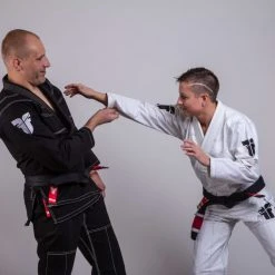 Fighter BJJ Gi Ripstop Uniform - White, BJJBW-05 UNIFORMS