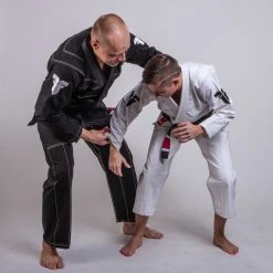 Fighter BJJ Gi Ripstop Uniform - White, BJJBW-05 UNIFORMS